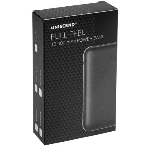 Внешний аккумулятор Uniscend Full Feel 10000 мАч, белый