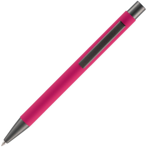 Ручка шариковая Atento Soft Touch, розовая