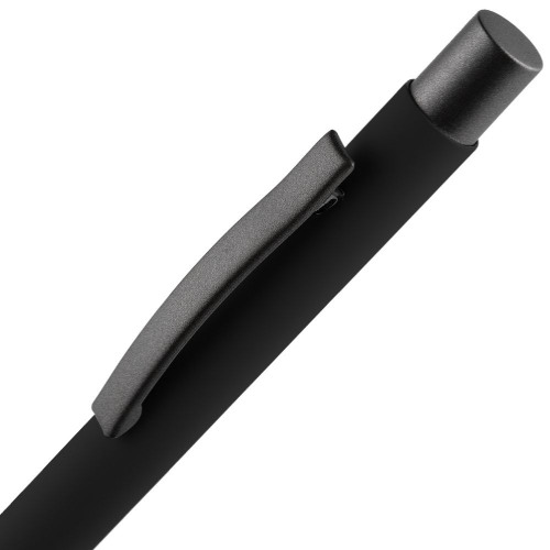 Ручка шариковая Atento Soft Touch, черная