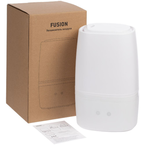 Увлажнитель-ароматизатор воздуха Fusion, белый