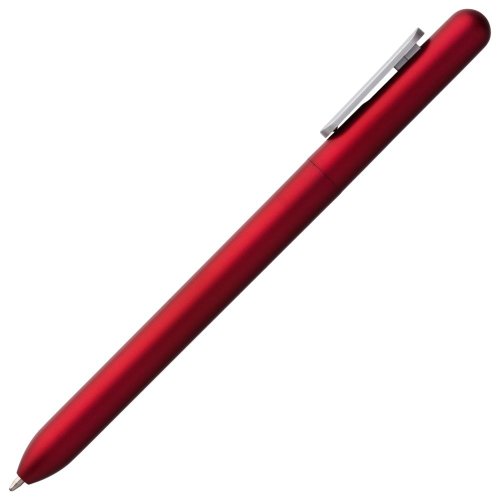 Ручка шариковая Swiper Silver, красный металлик