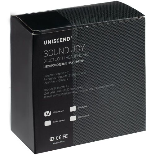 Беспроводные наушники Uniscend Sound Joy, белые