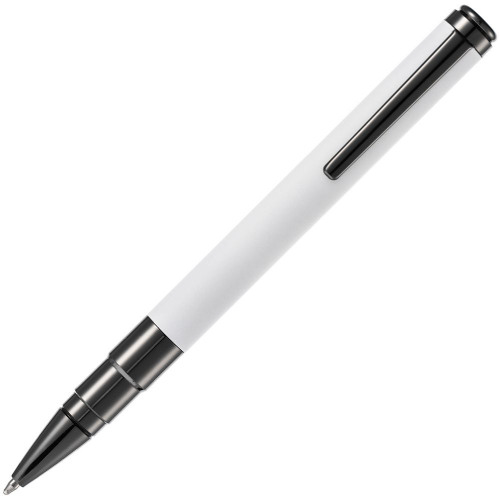 Ручка шариковая Kugel Gunmetal, белая