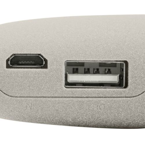 Внешний аккумулятор Pebble 2600 мАч, светло-серый