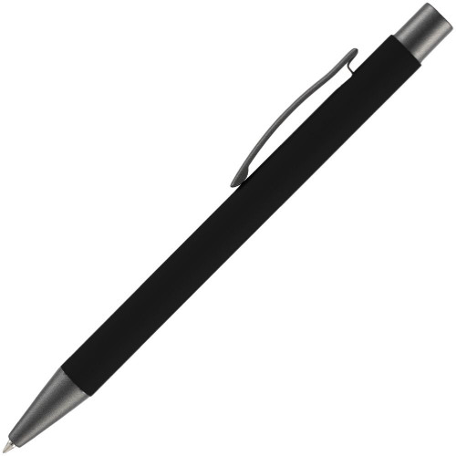 Ручка шариковая Atento Soft Touch, черная